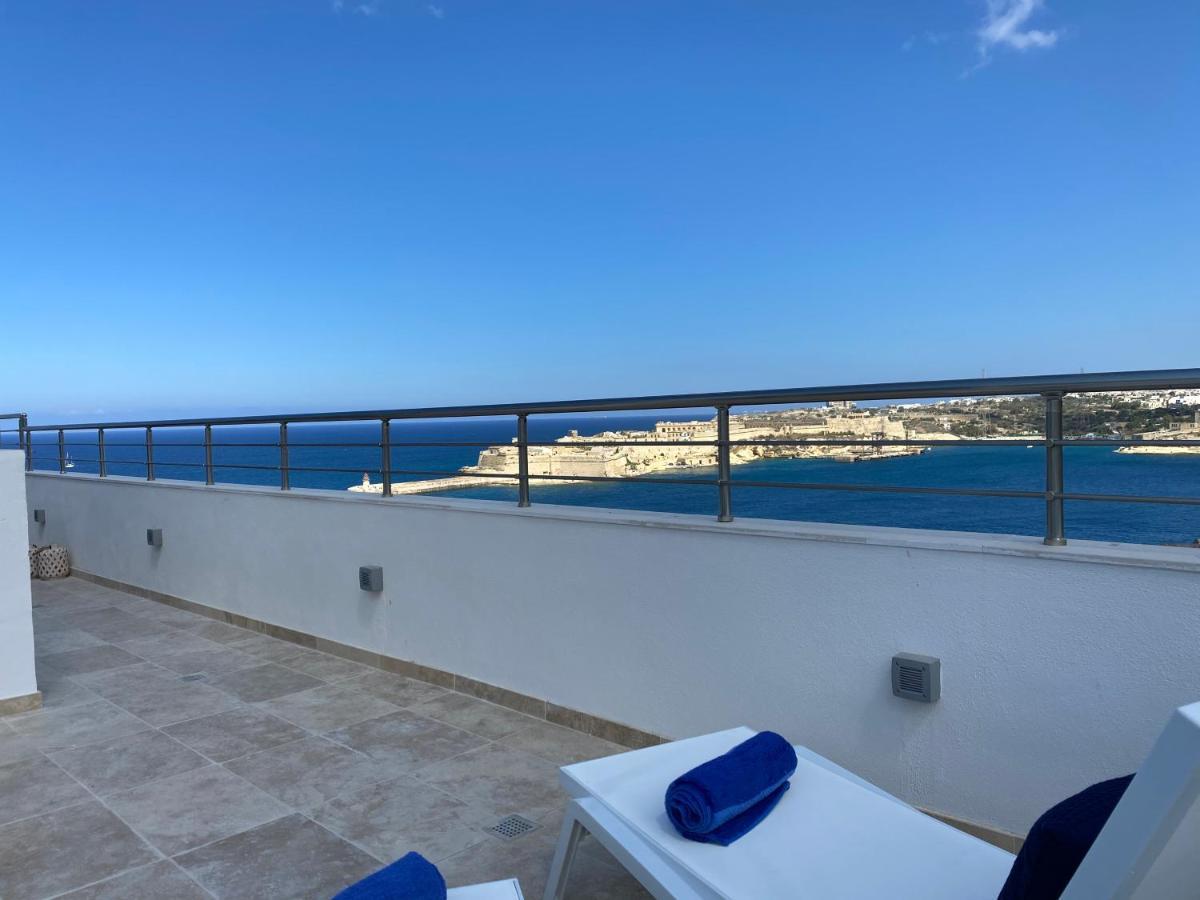 Valletta Luxury 4-Bedroom Duplex With Stunning Sea Views Private Terrace And Jacuzzi Экстерьер фото