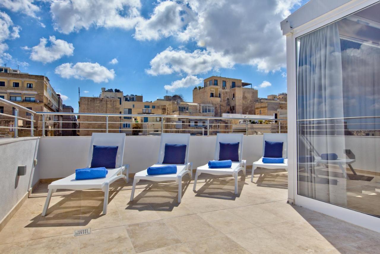 Valletta Luxury 4-Bedroom Duplex With Stunning Sea Views Private Terrace And Jacuzzi Экстерьер фото