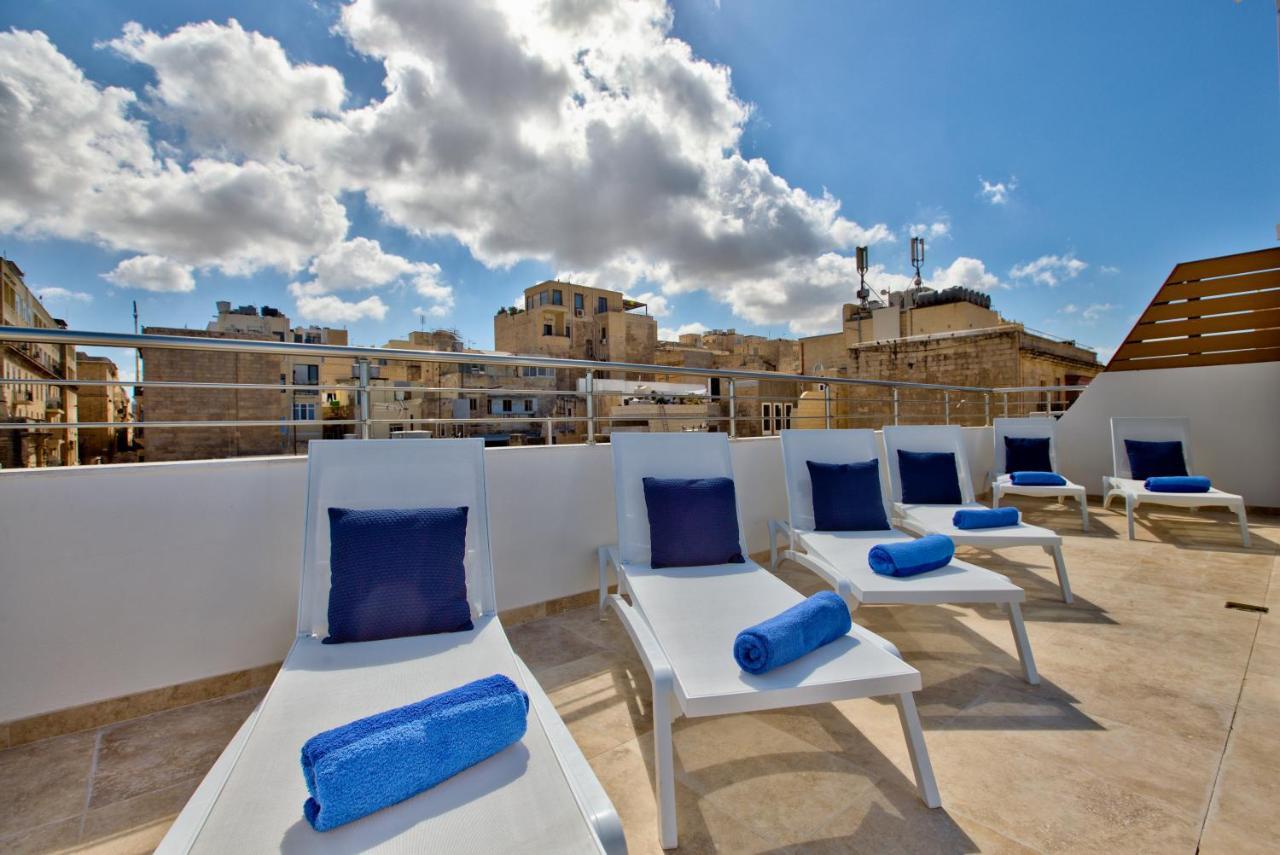 Valletta Luxury 4-Bedroom Duplex With Stunning Sea Views Private Terrace And Jacuzzi Экстерьер фото